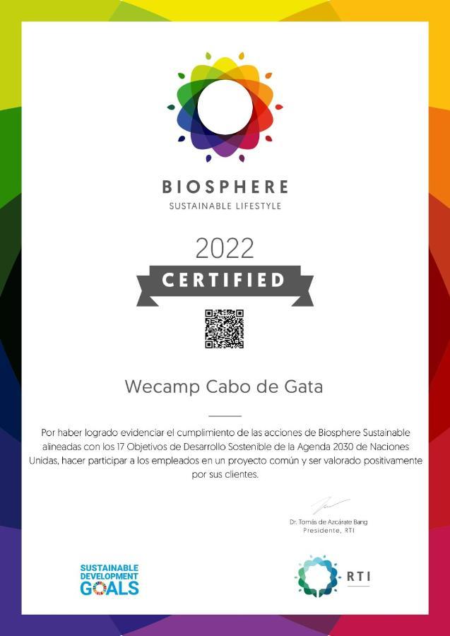 ホテル Wecamp Cabo De Gata ラス・ネグラス エクステリア 写真